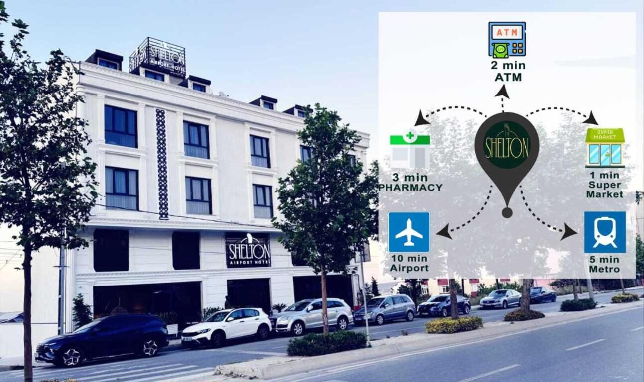 Shelton Airport Hotel Arnavutkoy Exteriör bild